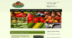 Desktop Screenshot of legacyproduce.com